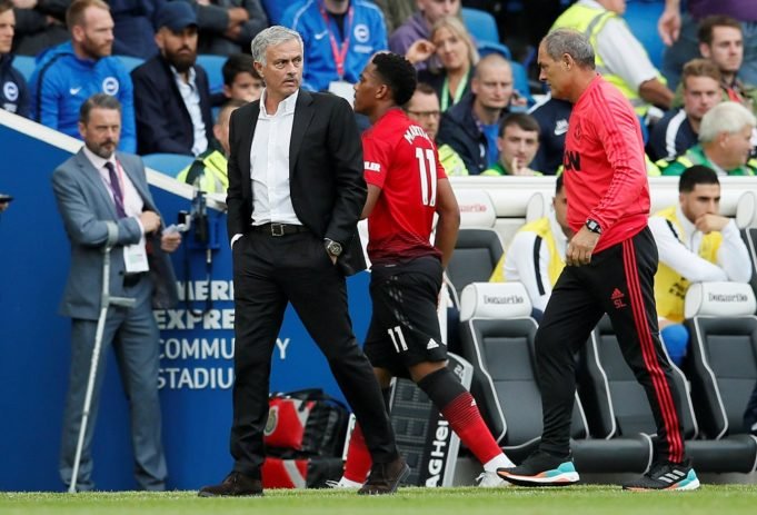 Jose Mourinho speaks out on Anthony Martial contract situation