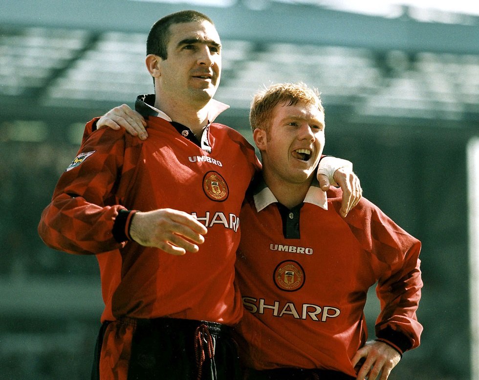 Eric Cantona Manchester United Attire 1996-97
