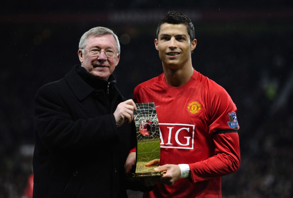 Best Manchester United XI of all time Cristiano Ronaldo
