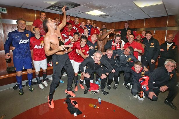 Manchester United Premier League Title Celebration