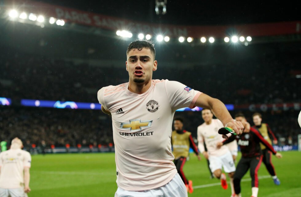 Manchester United Players On Loan Andreas Pereira