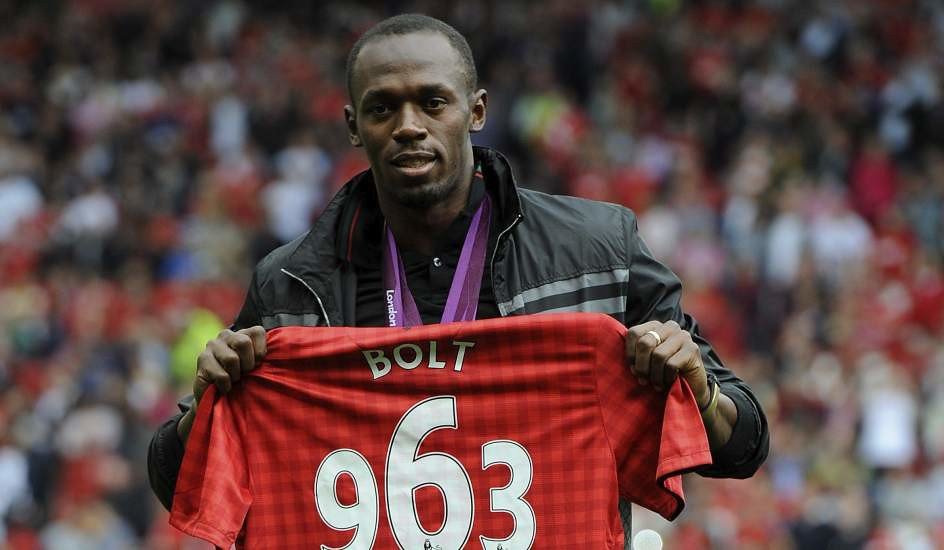 Top 10 Famous Manchester United Fans Usain Bolt