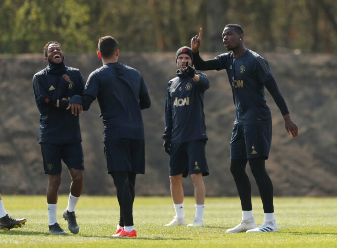 Key Manchester United Players Absent From Training Ahead Of Barcelona Tie