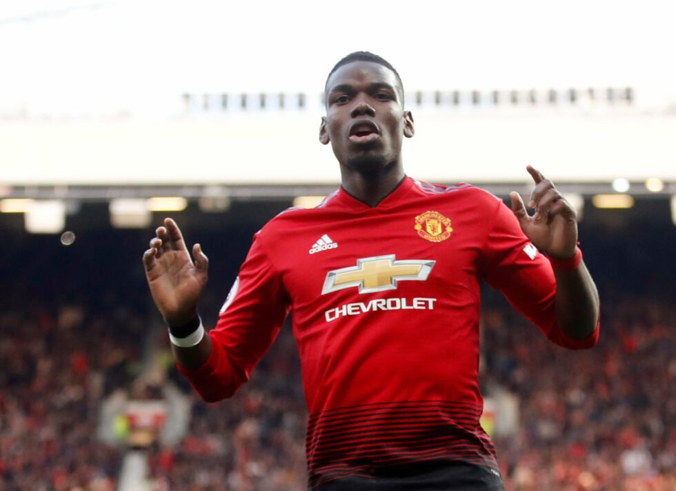 Top five highest paid Manchester United players 2019 Paul Pogba