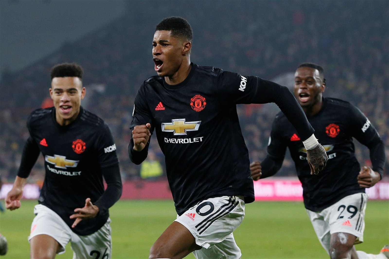 Rashford confident Manchester United are learning and improving