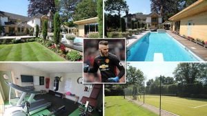 Manchester United players and their houses - list with the most expensive Man United players homes!