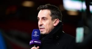 Gary Neville believes United's front three will only get better