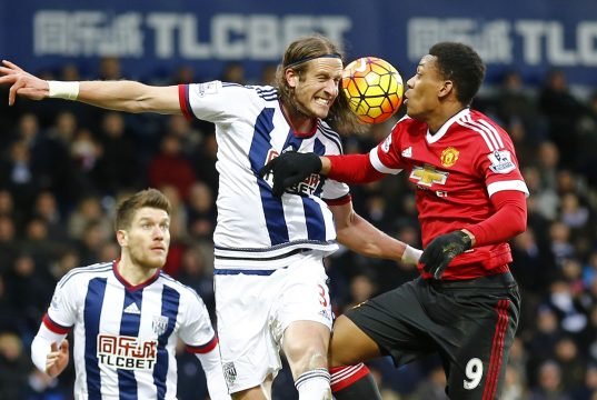 Manchester United vs West Brom Head To Head