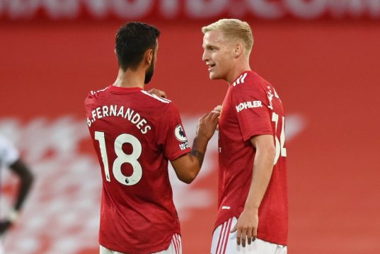 Bruno Fernandes dismisses Donny van de Beek myth at Man United