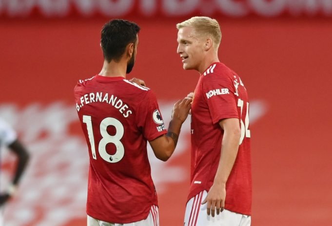 Bruno Fernandes dismisses Donny van de Beek myth at Man United