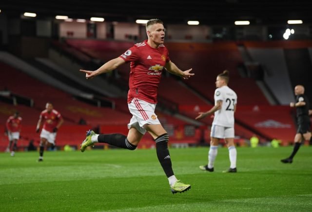 Scott McTominay Gleaming After Getting Named Captain For The First Time