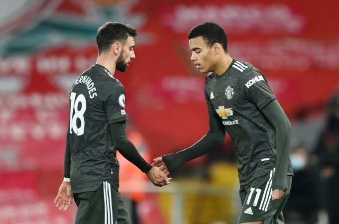 Bruno Fernandes asks fans to be patient with Mason Greenwood