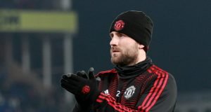 Luke Shaw is not happy at Manchester United