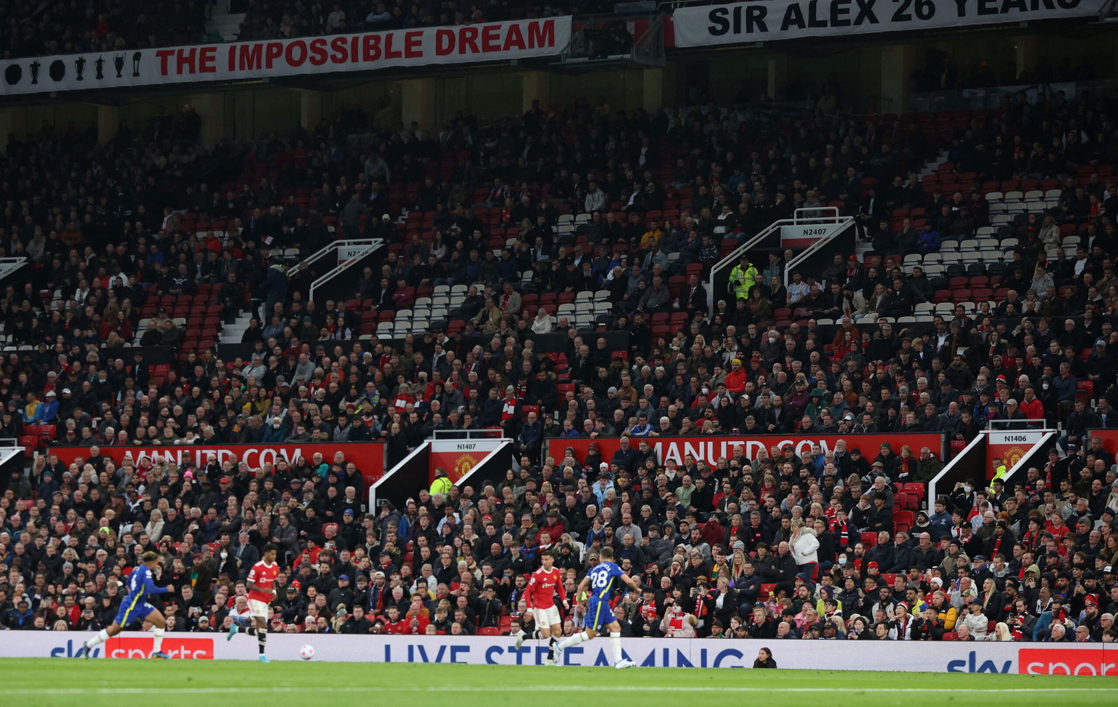 The Ever-Changing Face of Old Trafford