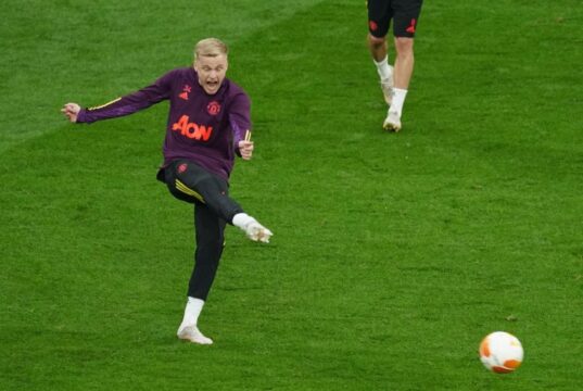 Donny van de Beek talks about more minutes under Ten Hag