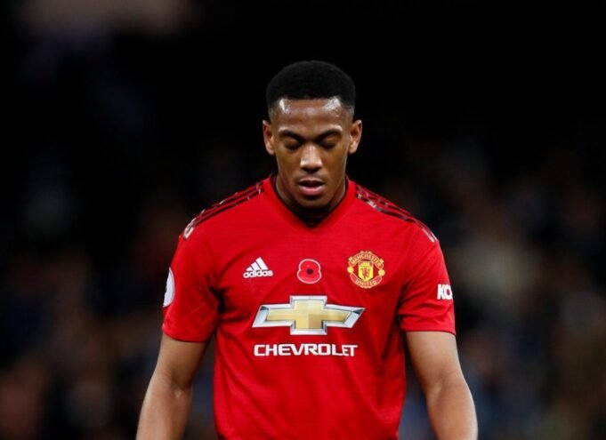 Anthony Martial breaks silence after Manchester derby defeat