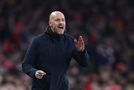 Erik ten Hag baffled by referee's decision last night