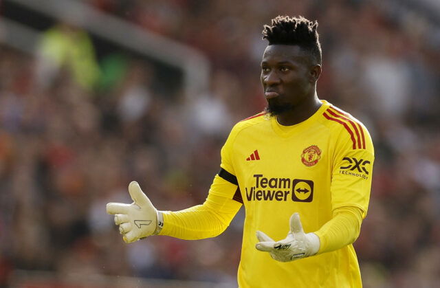 Andre Onana is one of the tallest Manchester United players