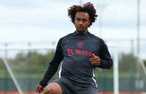 Joshua Zirkzee is the third tallest Manchester United player