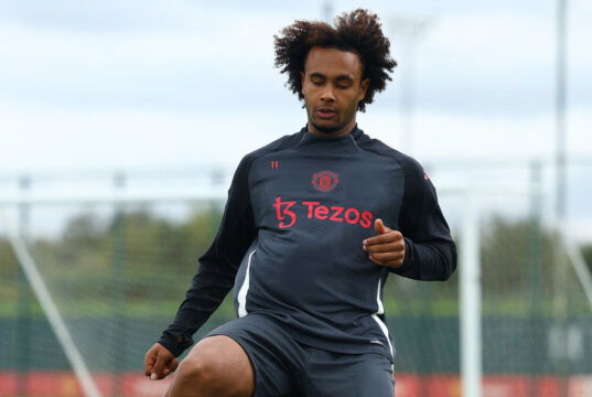Joshua Zirkzee is the third tallest Manchester United player