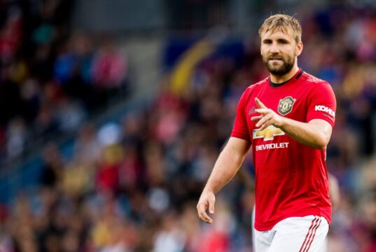 Luke Shaw is one of the shortest Manchester United Players