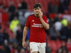 Harry Maguire admits he deserved a red card